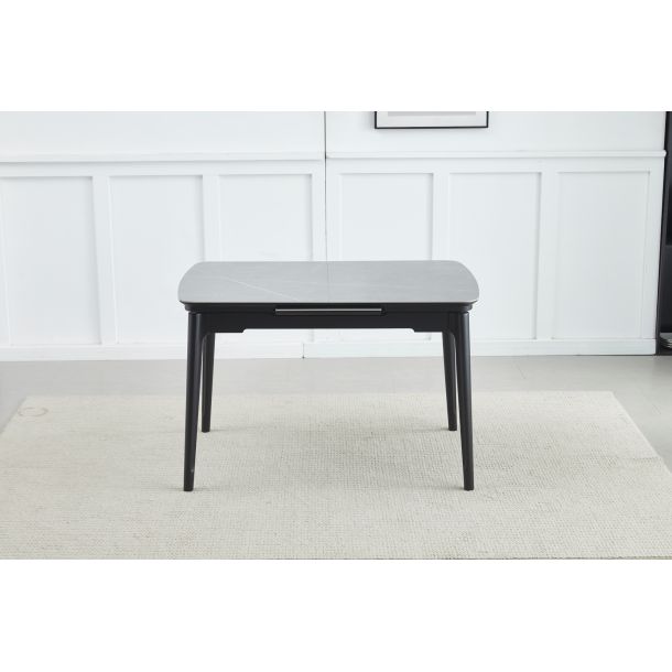 Стол Askold 120х80 BG Grey Matt, Черный (1011489644) недорого