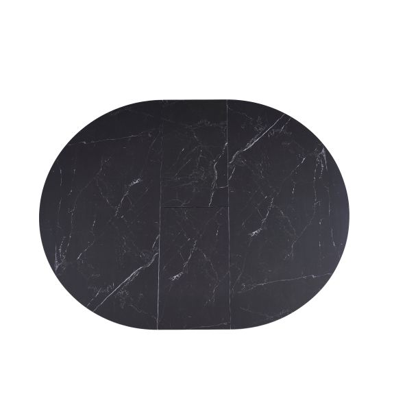 Стол Askold R D105 Shks Black Matt, Черный (1011489620) фото