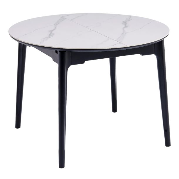 Стол Askold R D105 Snow White Matt, Черный (1011489623) в Киеве