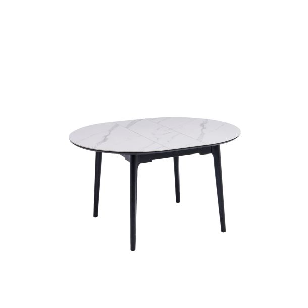 Стол Askold R D105 Snow White Matt, Черный (1011489623) в интернет-магазине