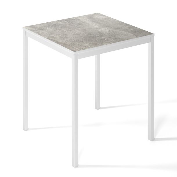 Стіл Brevity Loft Mini 67х67 ДСП Ательє світлий, Білий (931380280) с доставкой