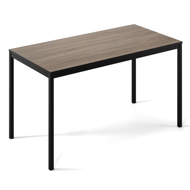 Стіл Brevity Loft Standart 140х67 ДСП Дуб вінтаж оксид, Чорний (931380292) с доставкой