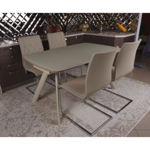 Стіл Chester 140x90 Бежевий (52371438) в Украине