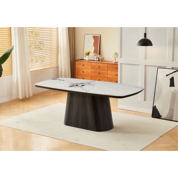 Стол Clement 200х100 PP White Glossy (1011489619) фото