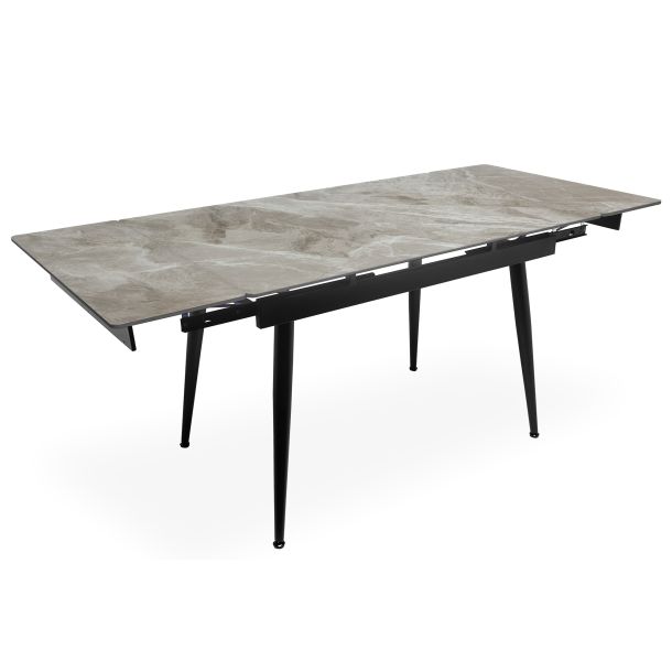 Стол Connor 120х80 Italy grey Glossy (1011489651) цена