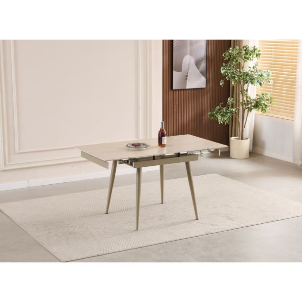 Стіл Connor 90х75 Roman Stone Matt, Сахара (1011489648) недорого