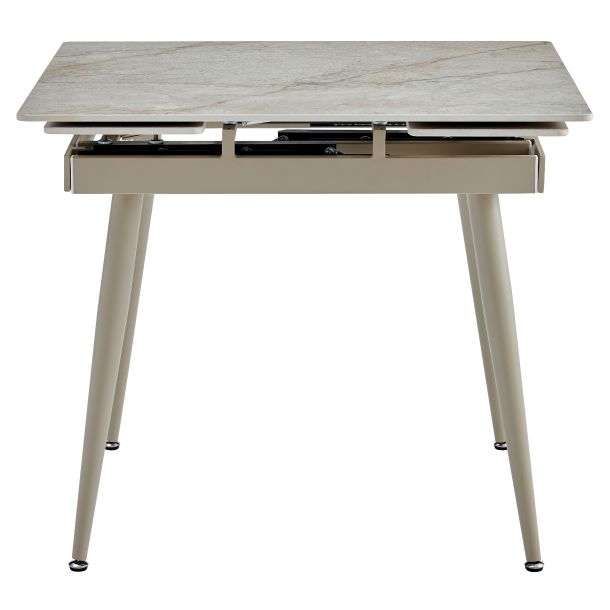 Стол Connor 90х75 Shks Beige Glossy, Сахара (1011489649) в Украине