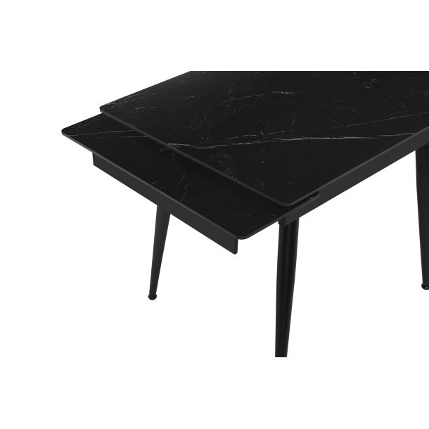 Стол Connor 90х75 Shks Black Matt, Черный (1011489645) фото