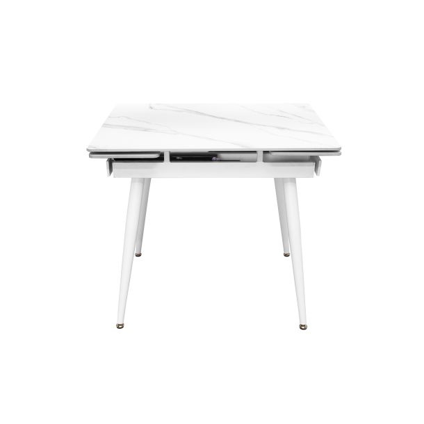 Стол Connor 90х75 Snow White Matt, Белый (1011489650) kupistul