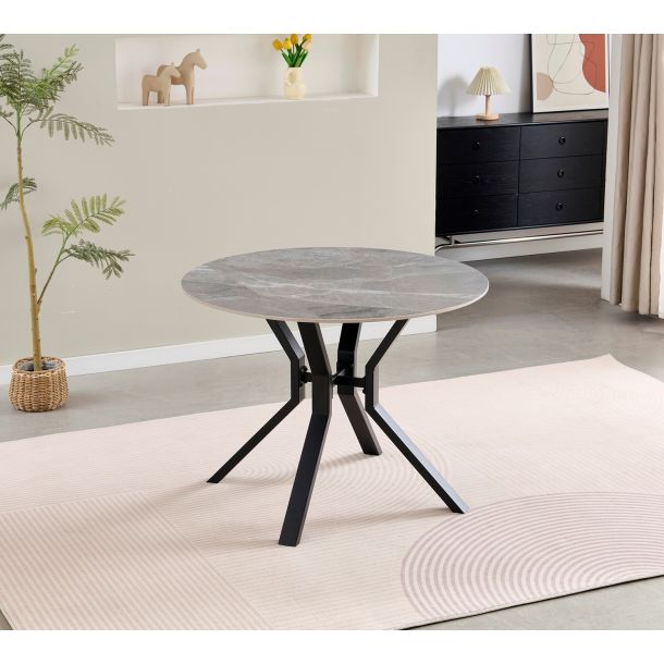 Стол Dalas D100 Italy grey Glossy (1011489664) в Киеве