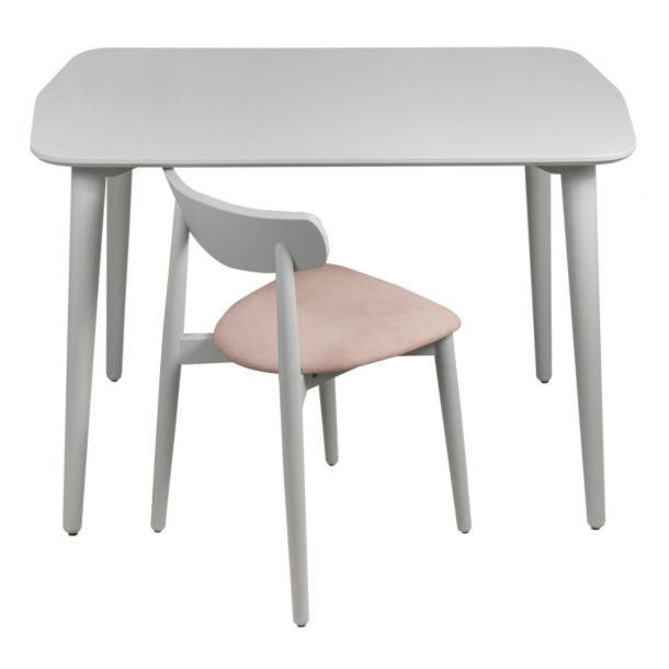 Стол Dan 75х110 h-75 7044 Серый шелк Ясень (61436153) в Киеве