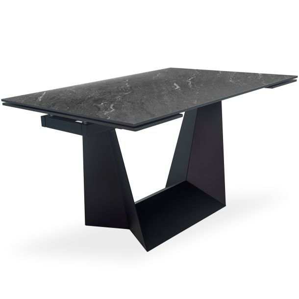 Стол Edmund 140х85 Dark Jade Matt, Черный (1011489606) фото