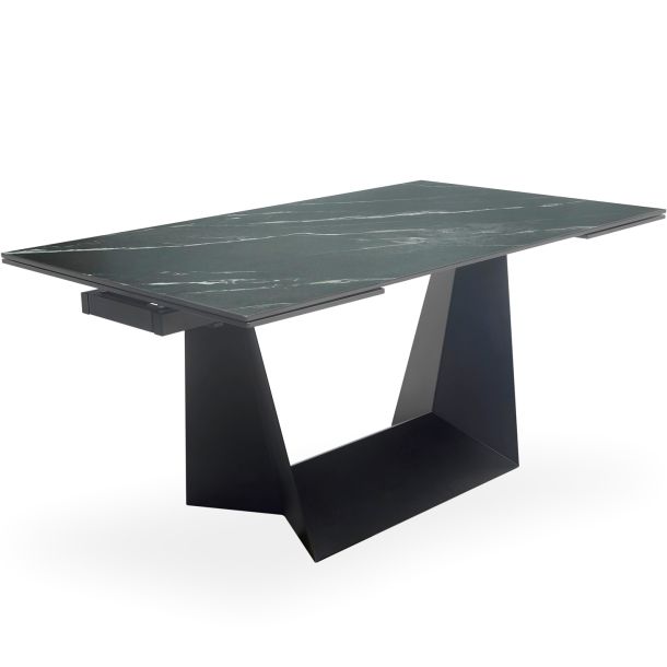 Стол Edmund 160х90 Marquina Black Matt (1011489608) фото