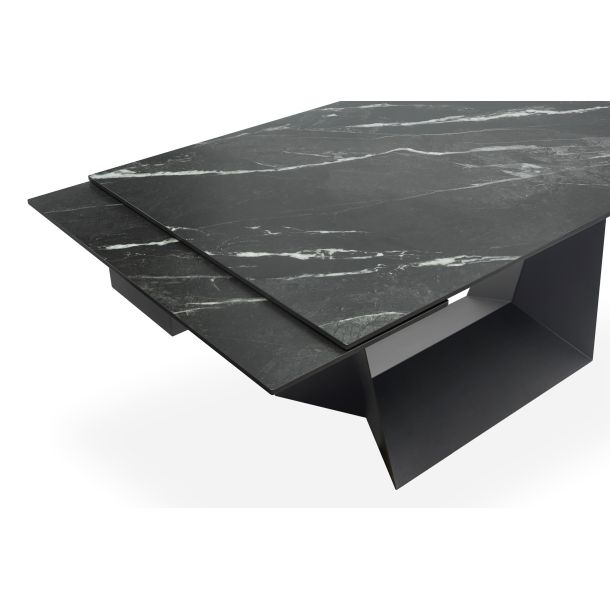 Стол Edmund 160х90 Marquina Black Matt (1011489608) недорого