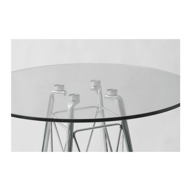 Стол Glamour D100 Fume (46382334) цена