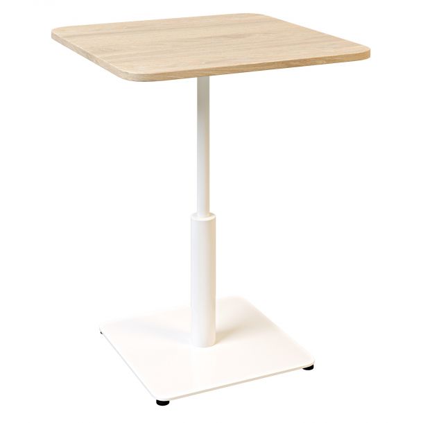 Стол Ibiza light soft 60х60 h-75 Белый, Дуб ЛДСП (611306879) дешево