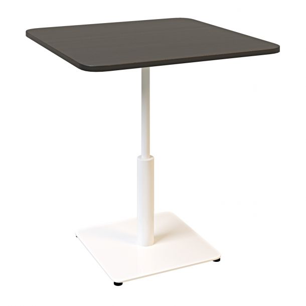 Стол Ibiza light soft 70х70 h-75 Белый, Черный ЛДСП (611306888) дешево