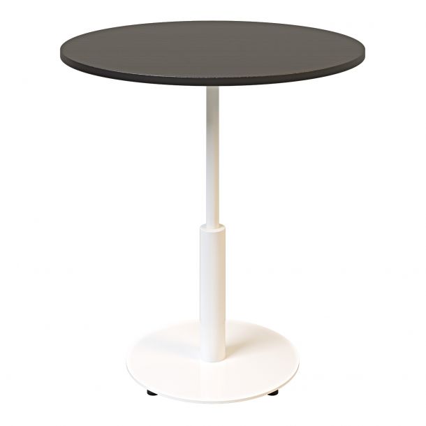 Стол Ibiza round light d-70 h-75 Белый, Черный ЛДСП (611306877) недорого