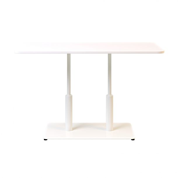 Стіл Ibiza Soft Double light 120х70 h-75 Білий, Білий ЛДСП (611306990) с доставкой
