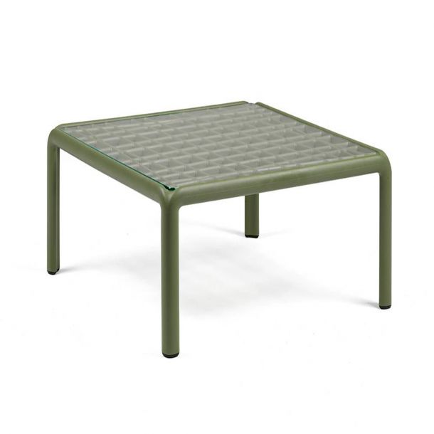 Стол кофейный Komodo Tavolino Vetro 70x70 Agave (13523093) недорого
