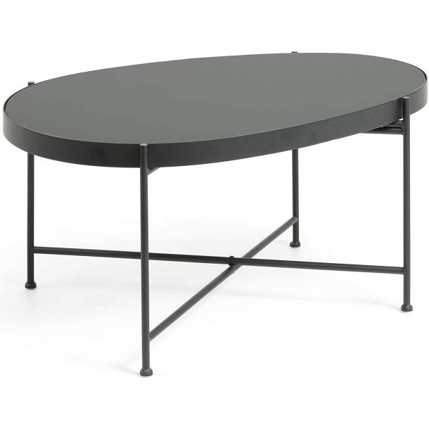 Стол кофейный Marsh 82x55 Черный (90636612) в Украине