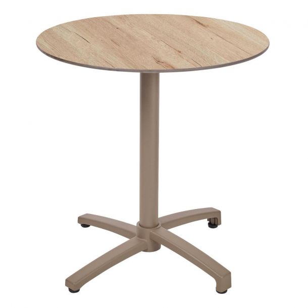 Стол Kos D70 oak, taupe (1691271739) недорого