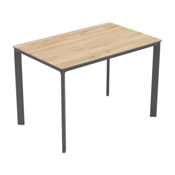 Стол Meet 120х80 oak, anthracite (1691270955) недорого