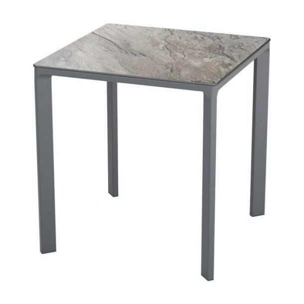 Стол Meet 70х70 stone, anthracite (1691270885) недорого