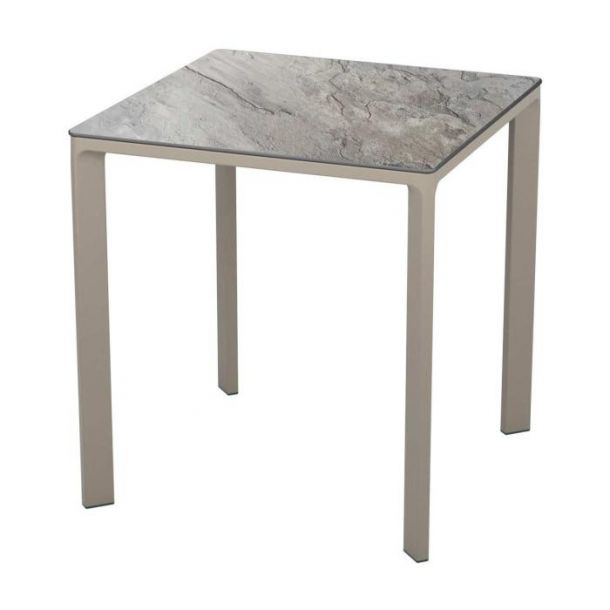 Стол Meet 80х80 stone, taupe (1691270902) недорого