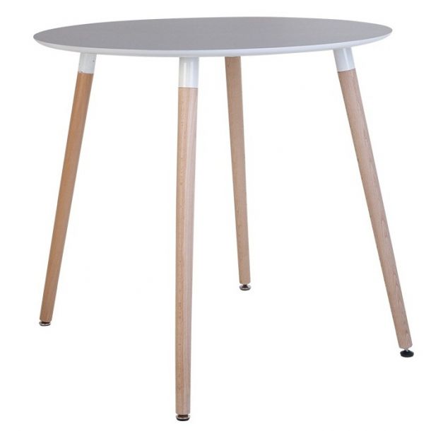 Стіл Modern WOOD 4L H19 D700 Антрацит, 1.007, white (21439448) недорого