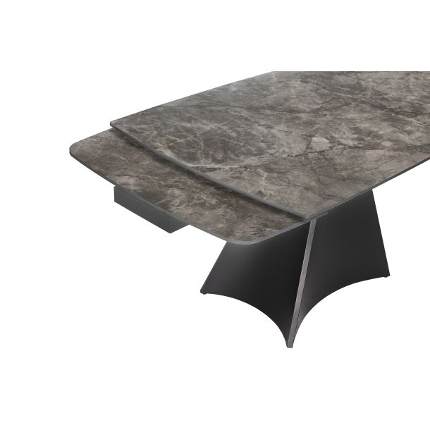 Стол Norman 140х85 Bora Grey Glossy (1011489595) недорого