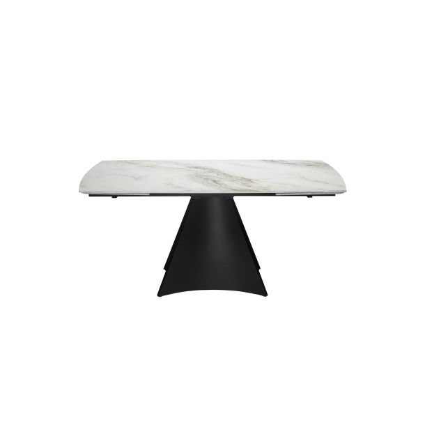 Стол Norman 160х90 White Golden Glossy (1011489596) цена