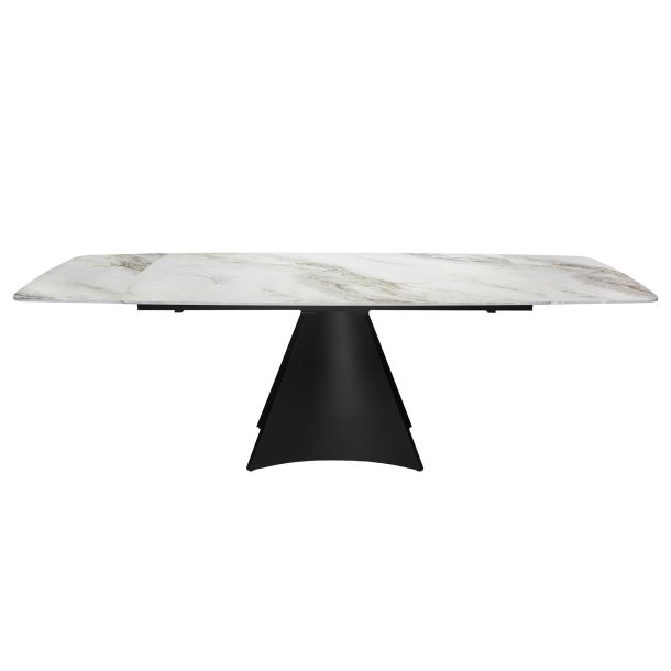 Стол Norman 160х90 White Golden Glossy (1011489596) kupistul