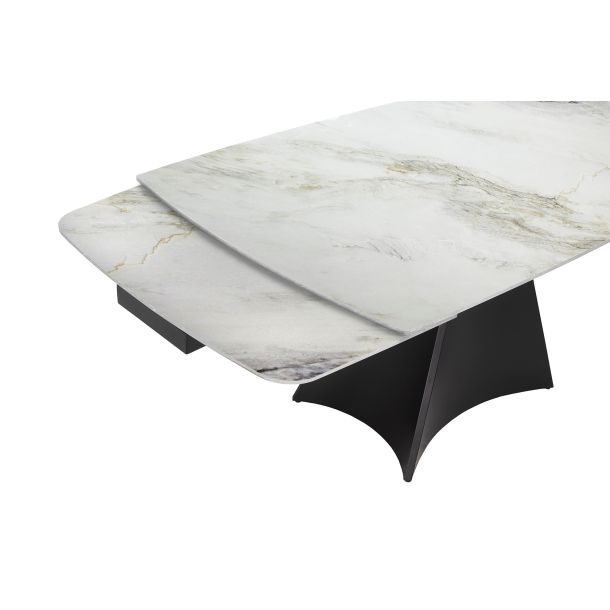 Стол Norman 160х90 White Golden Glossy (1011489596) купить