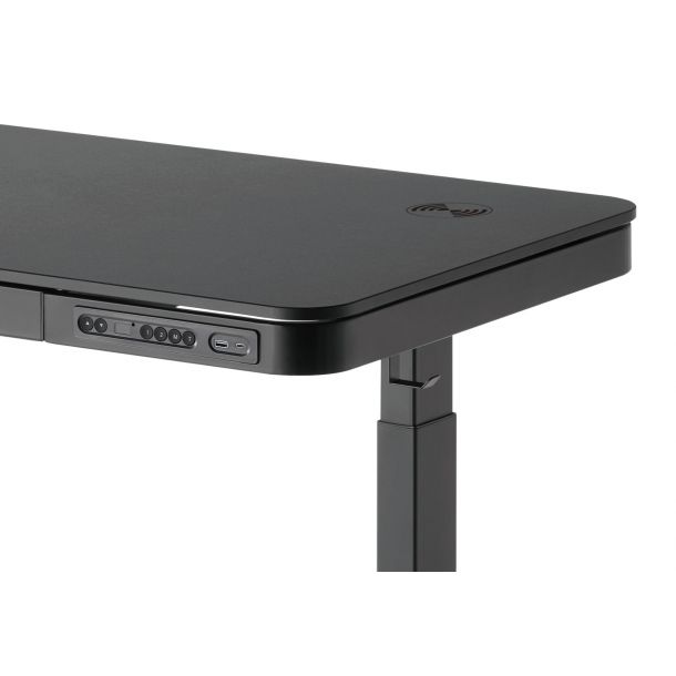Стол OfficePro ODE111 118x60 Black, Black (1311154719) недорого