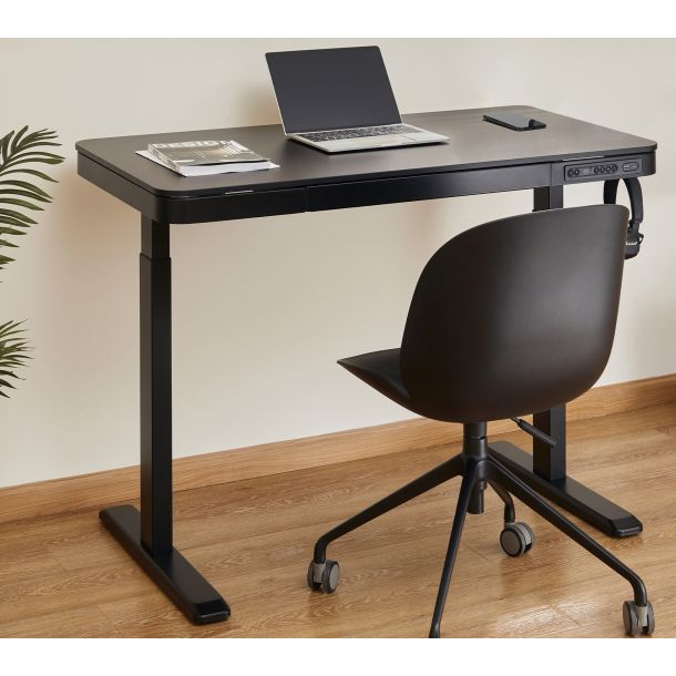 Стол OfficePro ODE111 118x60 Black, Black (1311154719) в интернет-магазине
