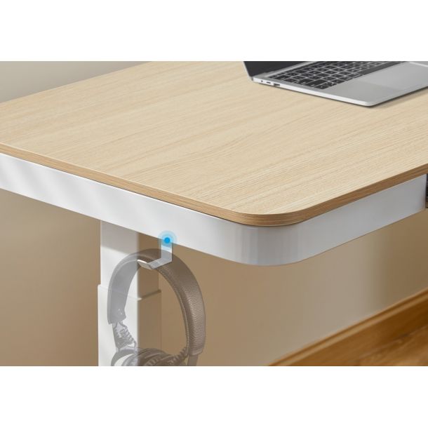 Стол OfficePro ODE111 118x60 Natural, White (1311154720) цена