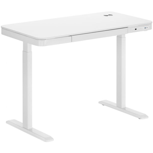 Стіл OfficePro ODE111 118x60 White, White (1311154721) фото