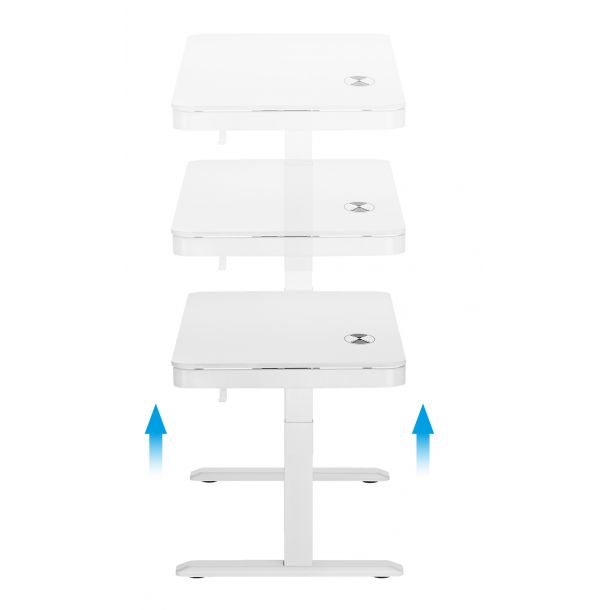 Стіл OfficePro ODE111 118x60 White, White (1311154721) дешево