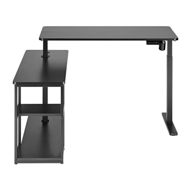 Стіл OfficePro ODE119 136х120 Black, Black (1311154722) фото