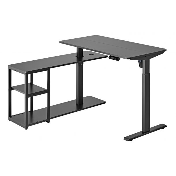 Стіл OfficePro ODE119 136х120 Black, Black (1311154722) в интернет-магазине