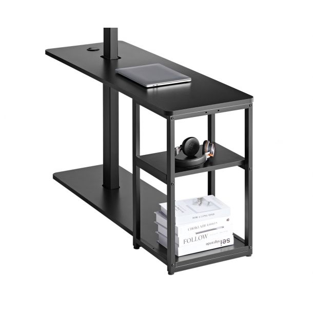 Стіл OfficePro ODE119 136х120 Black, Black (1311154722) с доставкой
