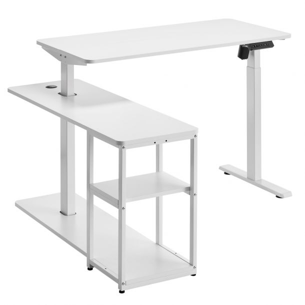 Стол OfficePro ODE119 136х120 White, White (1311154724) в Киеве