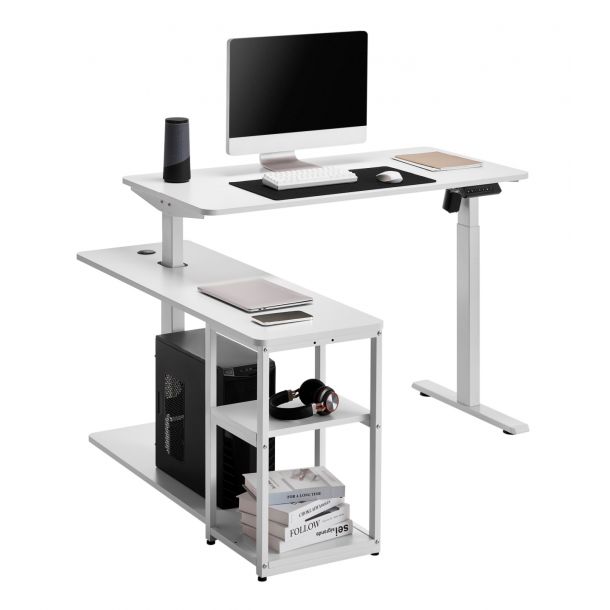 Стол OfficePro ODE119 136х120 White, White (1311154724) недорого