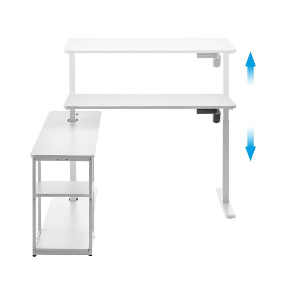 Стол OfficePro ODE119 136х120 White, White (1311154724) дешево