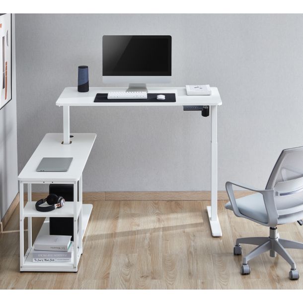 Стол OfficePro ODE119 136х120 White, White (1311154724) цена