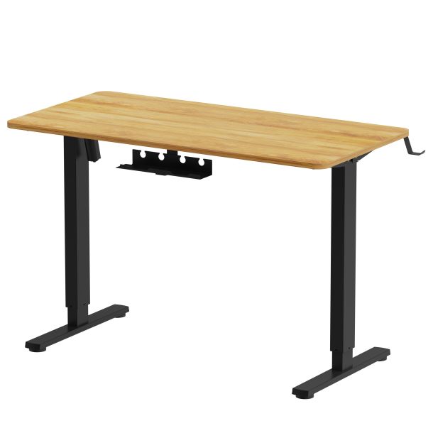 Стол Officepro ODE1260 120х60 Light wood, Black (1311478458) в Украине