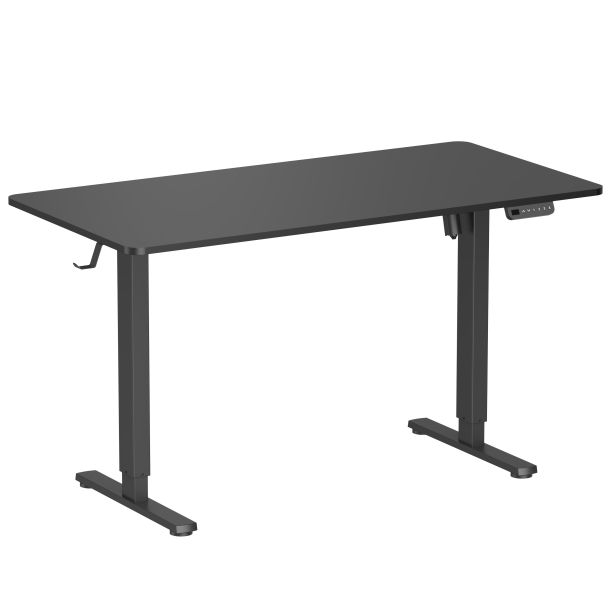 Стіл Officepro ODE1470 140х70 Black, Black (1311478459) с доставкой