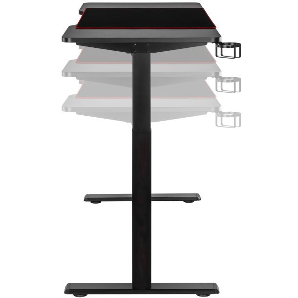 Стіл OfficePro ODE714 140x60 Black (131916303) купить