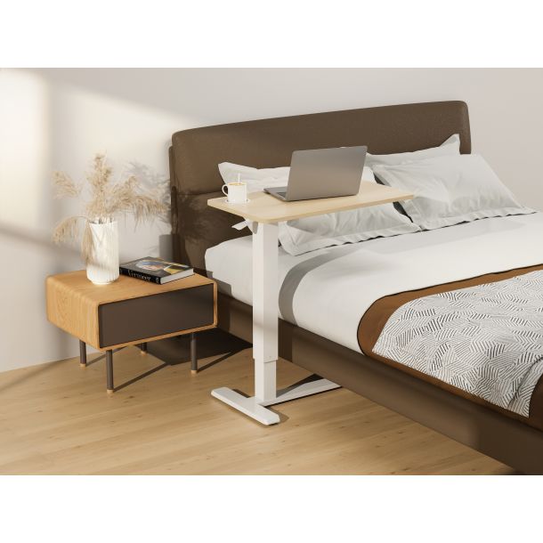 Стіл OfficePro ODM366 71x40 Light wood, White (1311033026) в Киеве